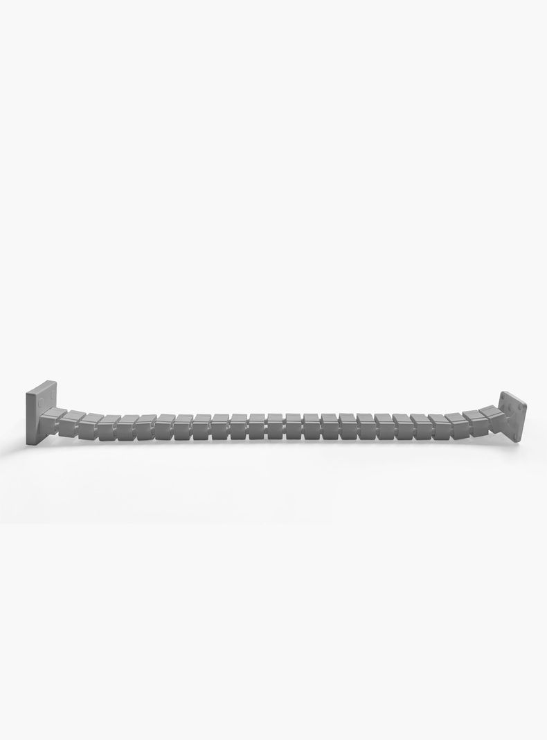 Pasacables Vertebra 130 Gris claro