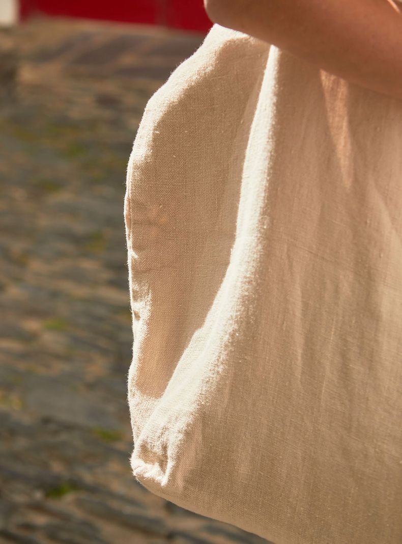 Tote Bag Lino 46x19x40 Natural-3