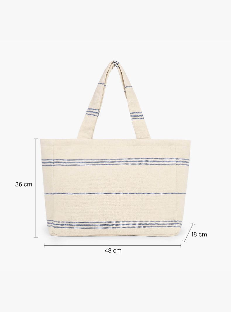 Tote Bag Capri Azul 48x18x36-3