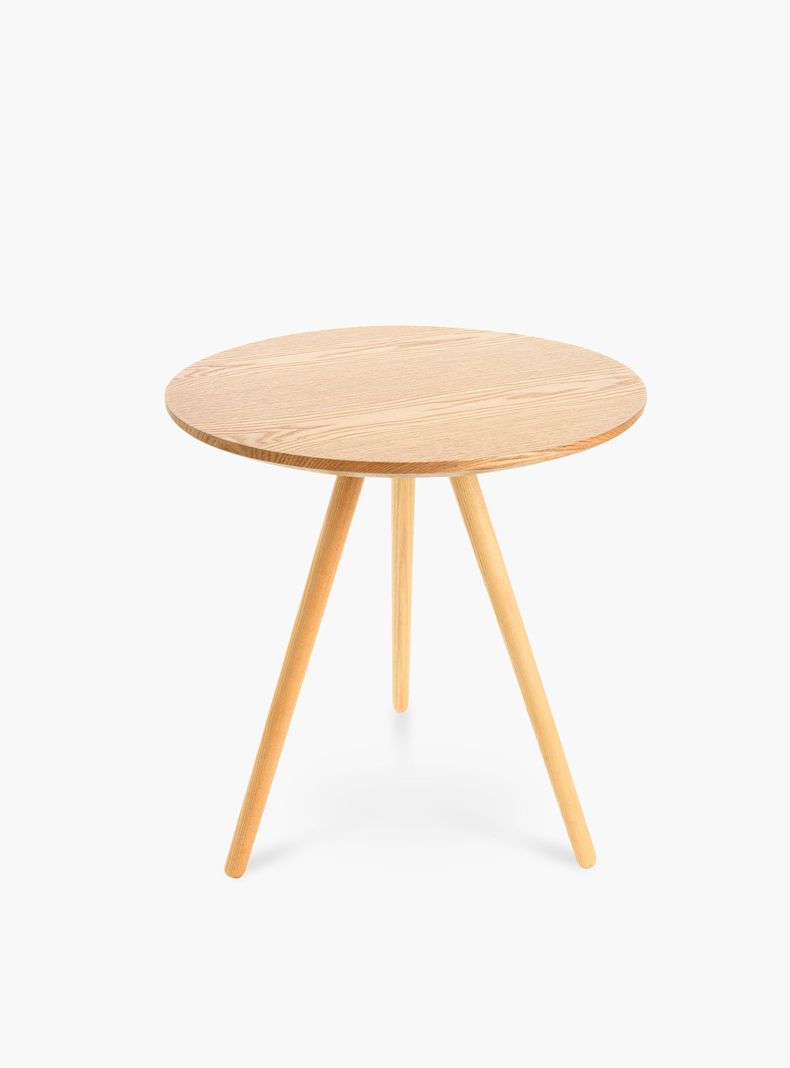 Mesa Lateral Madera de Haya 50 cm.-1