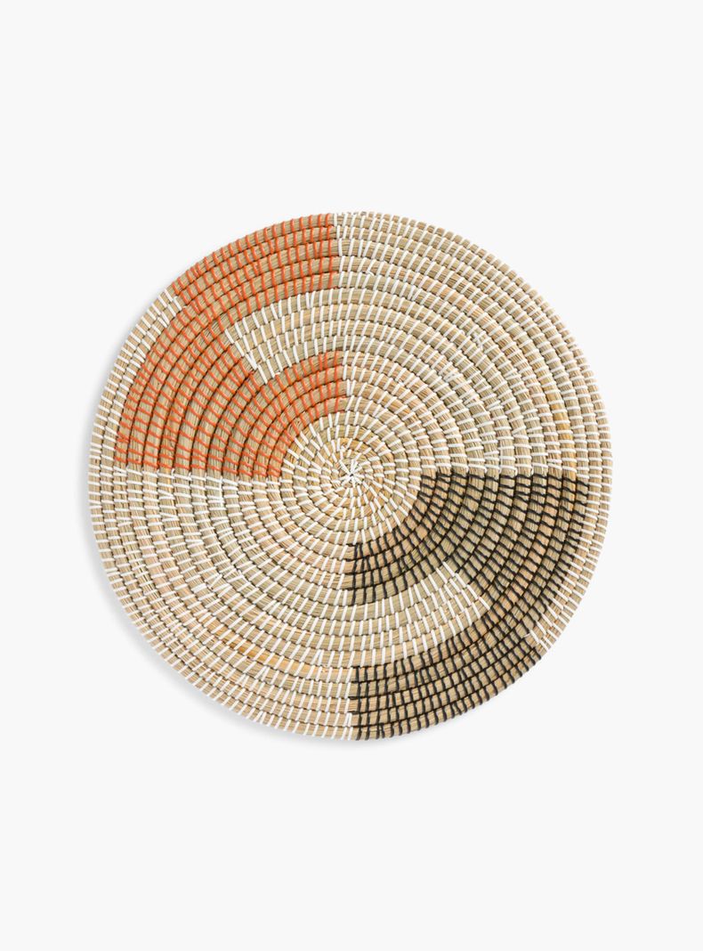 Plato Decorativo Pared Amiyab Multicolor 50D-2