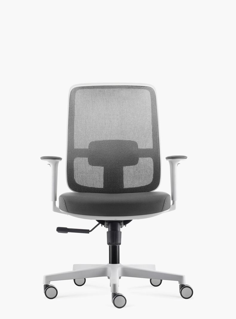 Silla Oficina Lotto Gris Claro