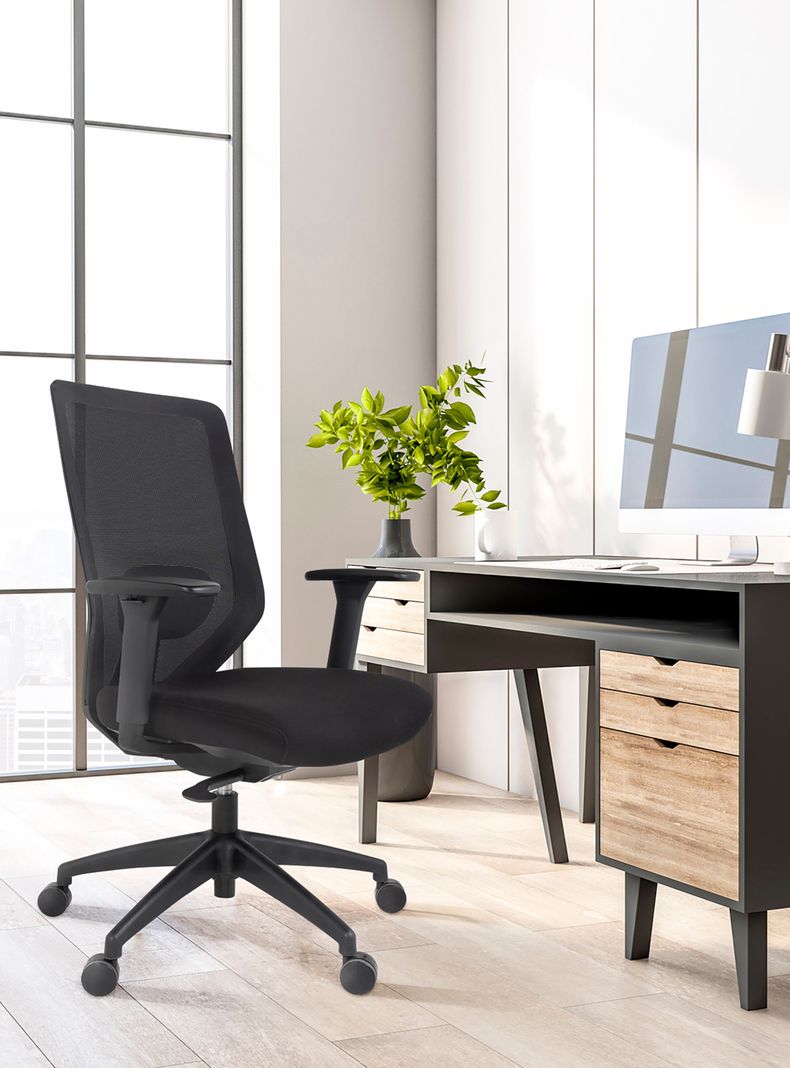 Silla Oficina Focus Negro-7