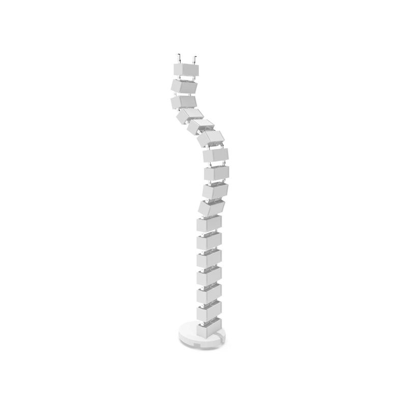 Pasacables Vertebra 80 Blanco-0