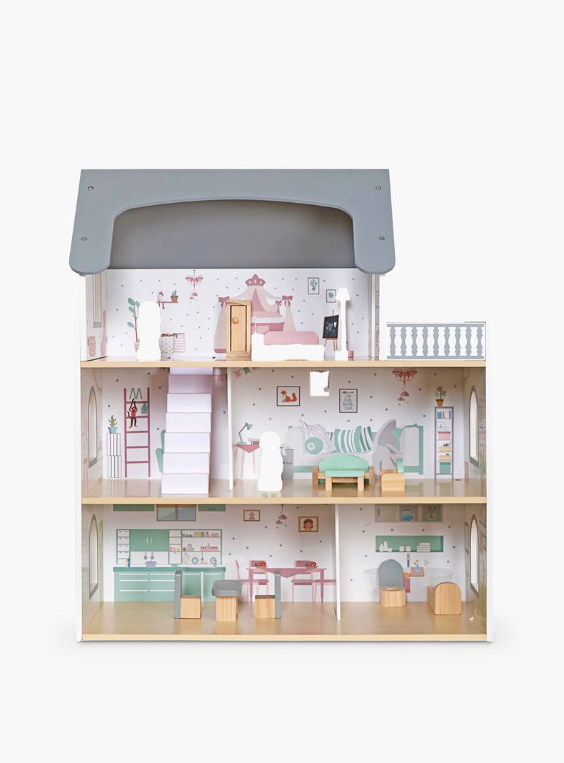 Casita de Munecas Infantil de Madera Dana Multicolor Surtido