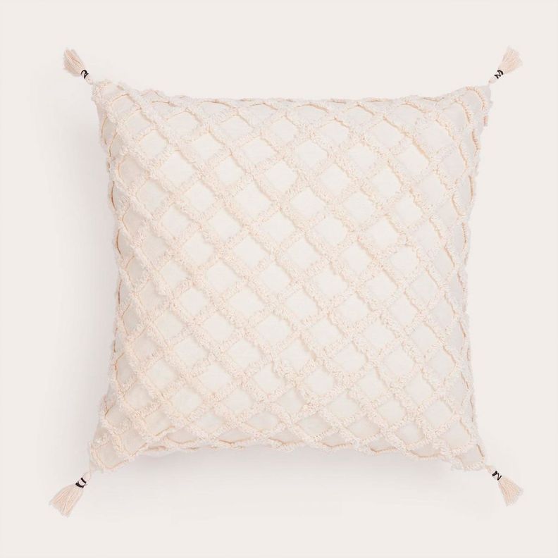 Funda Cojin algodón Royal 45x45 Crudo-0