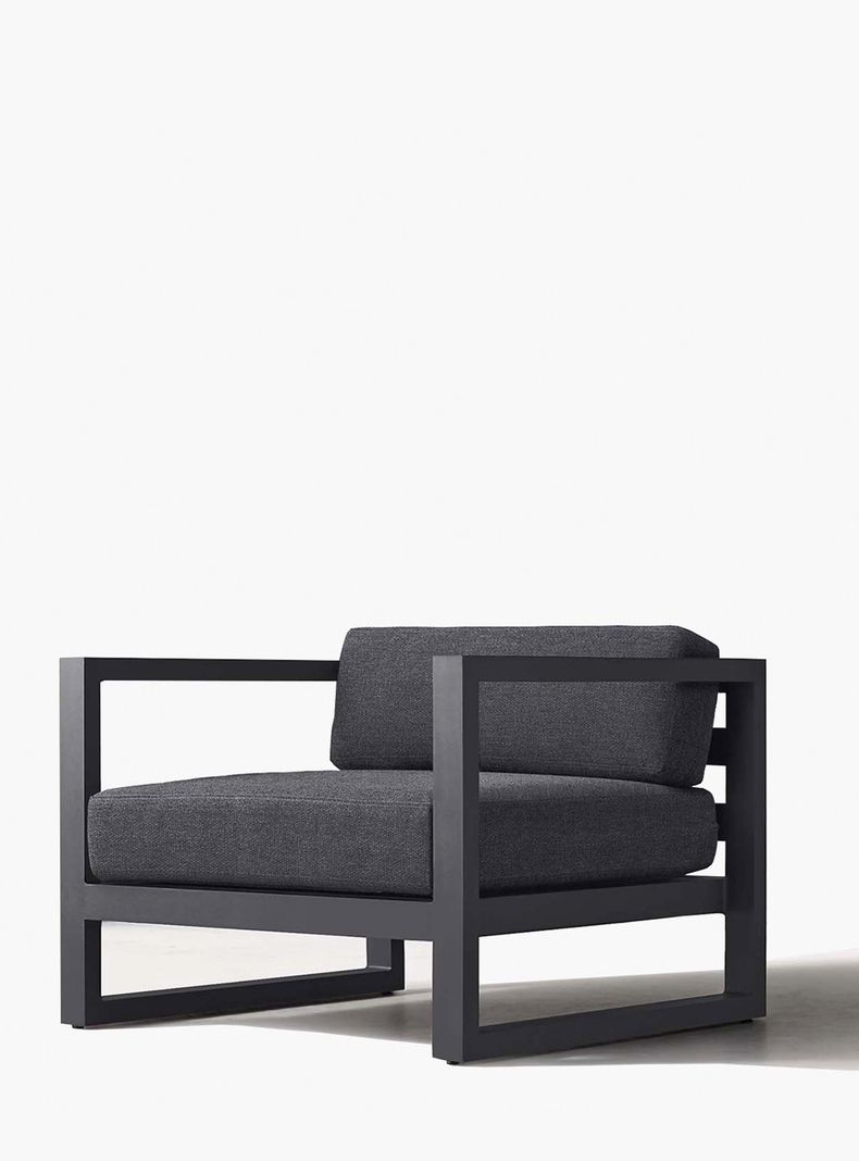 Sillón Terraza 1C Montego LT Gris Oscuro-0