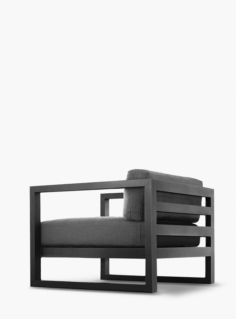 Sillón Terraza 1C Montego LT Gris Oscuro-2