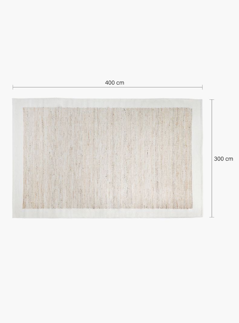 Alfombra Yute/Lana Maihue 300x400 Natural-4