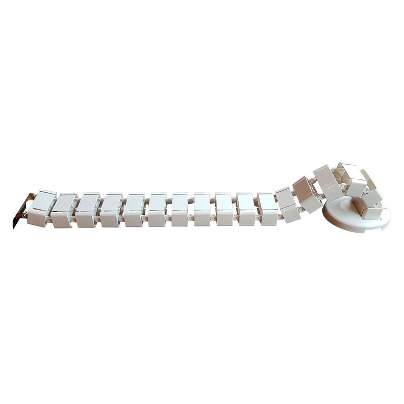 Pasacables Vertebra 130 Blanco-0