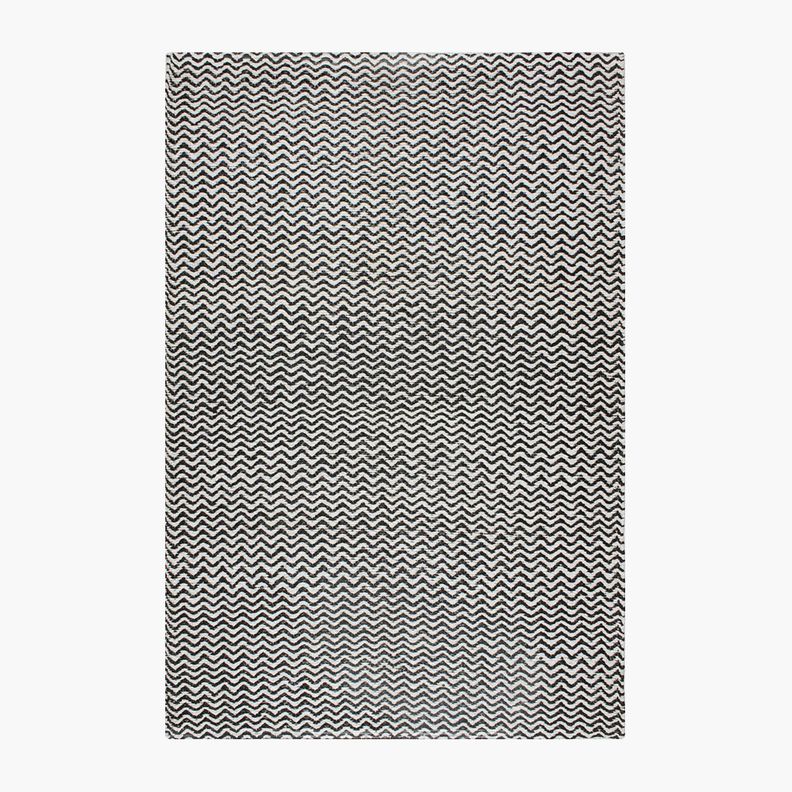 Alfombra Exterior Myrtos 170x240 Bco/Negro-0