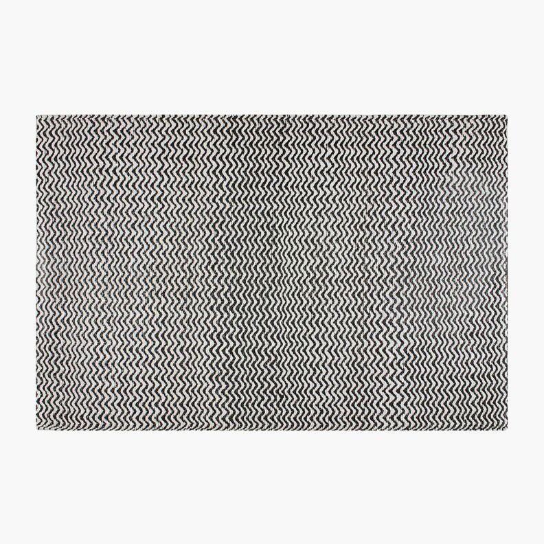 Alfombra Exterior Myrtos 170x240 Bco/Negro-1