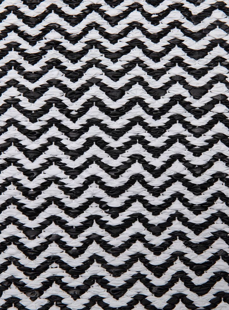 Alfombra Exterior Myrtos 170x240 Bco/Negro-7