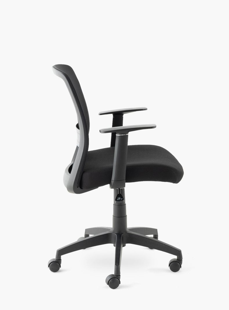 Silla Oficina Mesh Negro-3