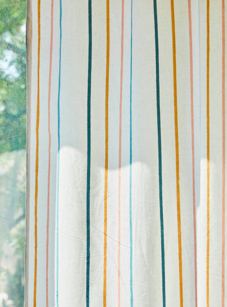 Cortina Casa Multicolor-3