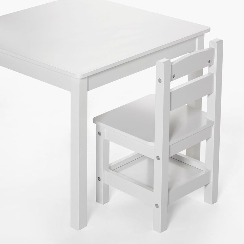 Pack Kids 1 Mesa 2 sillas Olivia Blanco-4