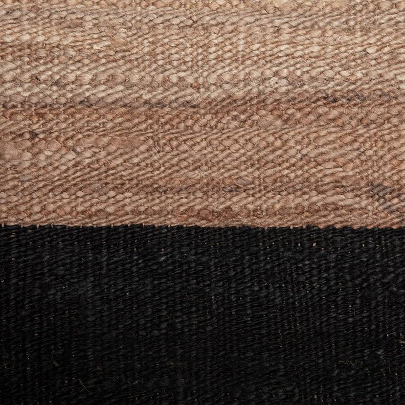 Alfombra Yute Nubia 300x400 Negro-5