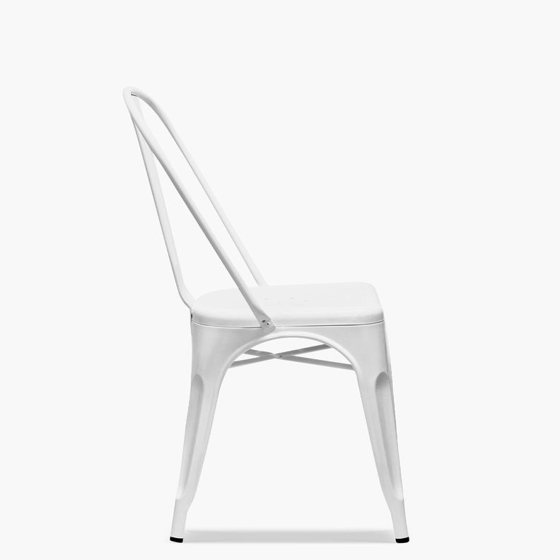 Pack 4 Sillas Tolix Asiento Metal Blanco-3