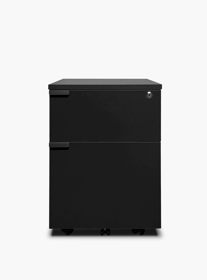 Cajonera Melamina Space BF Negro