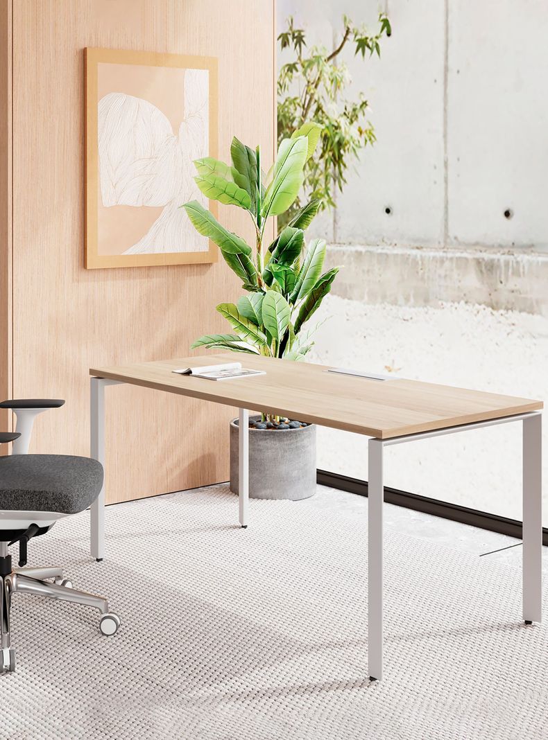 Escritorio Space 120x60 Natura/Blanco-1