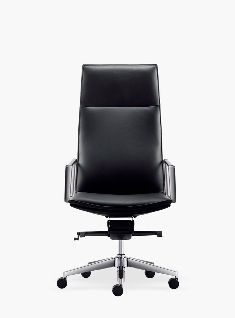 Silla oficina Alek Alta Negro-0