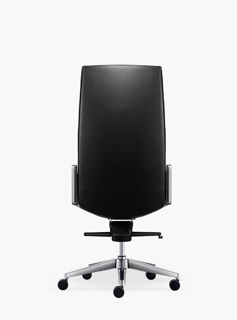 Silla oficina Alek Alta Negro-4