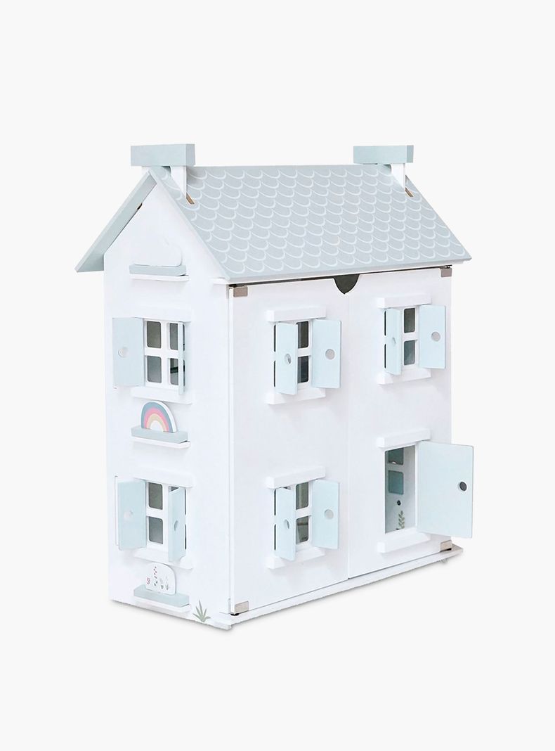 Casita de Muñecas Infantil de Madera Lucía Multicolor-0