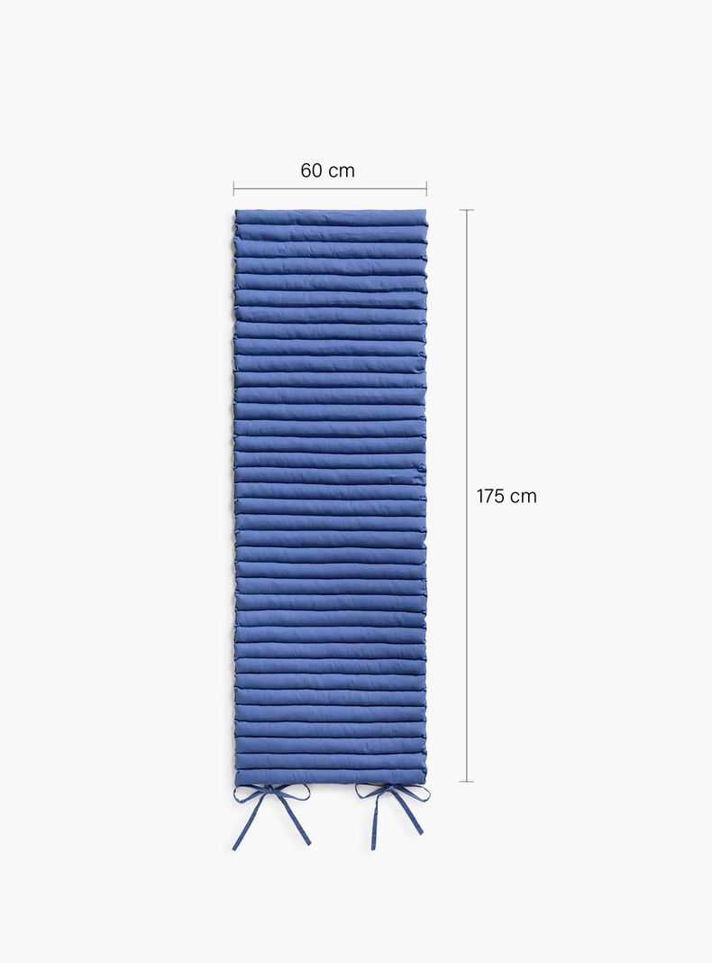 Cojin de Reposera Gavema 60x175x2 Azul-4