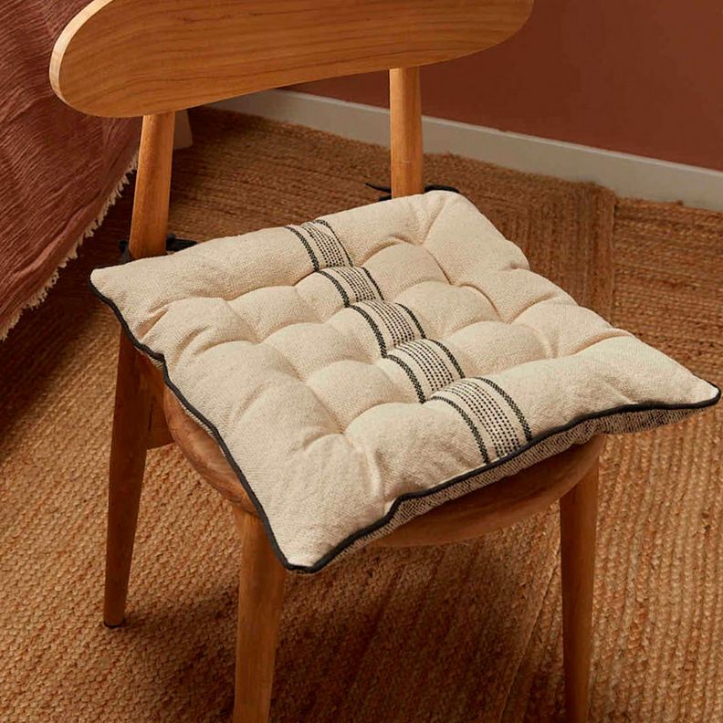 Cojin de silla Capri Negro-5