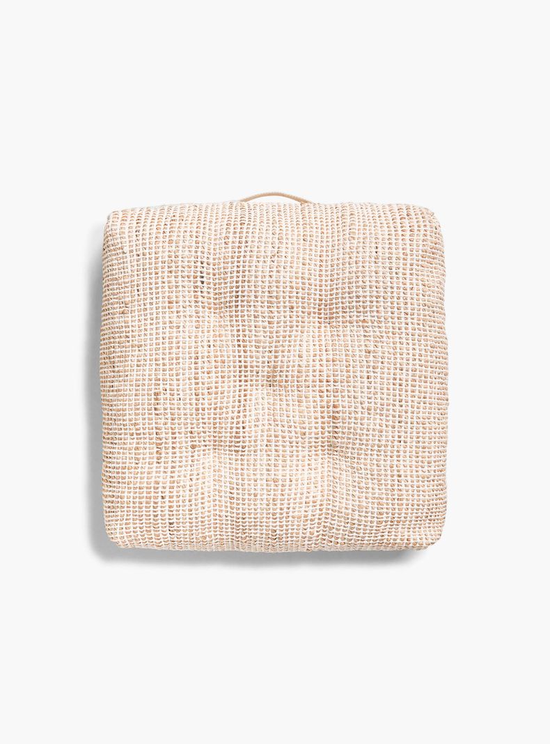Cojín de Suelo West Blanco 60x60x13-0