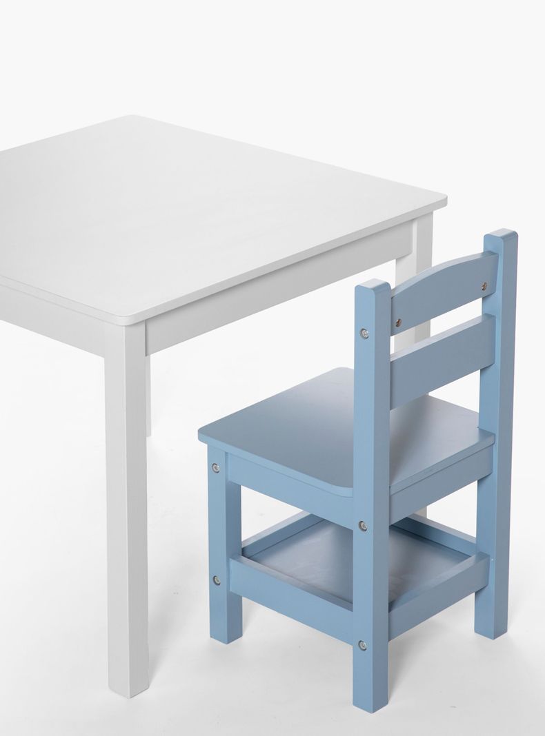 Pack Kids 1 Mesa 2 sillas Olivia Blanco/Celeste-2