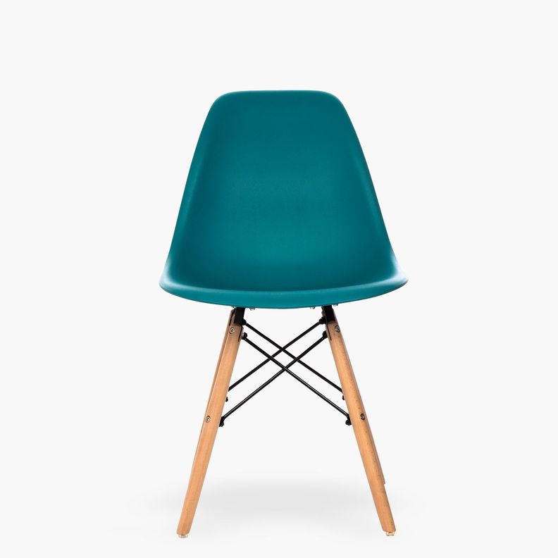 Silla DSW Réplica Eames Petroleo-0