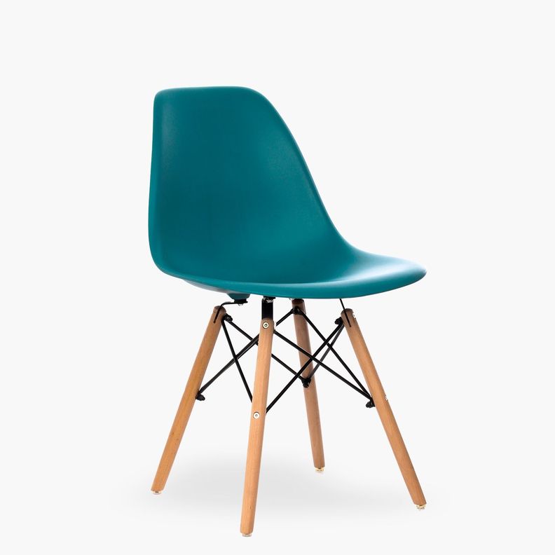 Silla DSW Réplica Eames Petroleo-1