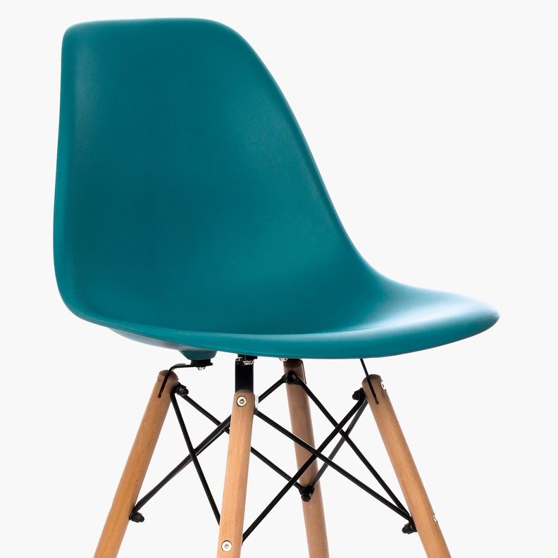 Silla DSW Réplica Eames Petroleo-4