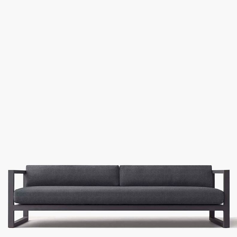 Sofa 3C Terraza Montego LT Gris Oscuro-0