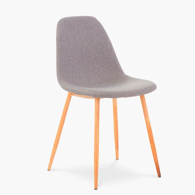 Silla diseño Wilma Gris-2