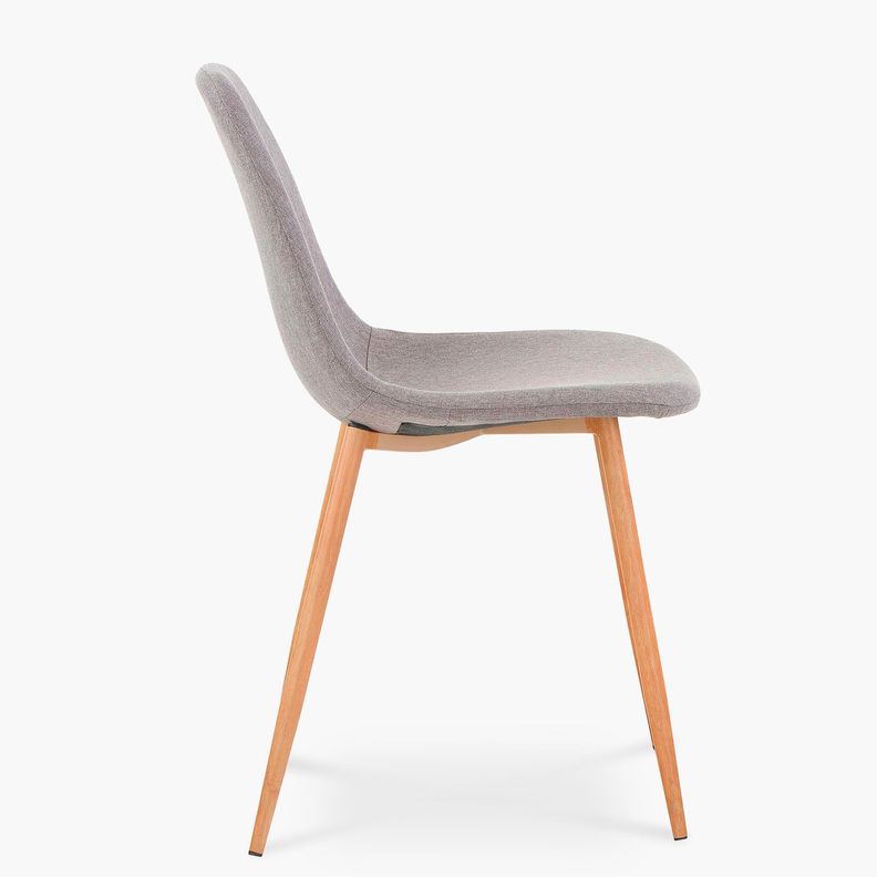 Silla diseño Wilma Gris-3