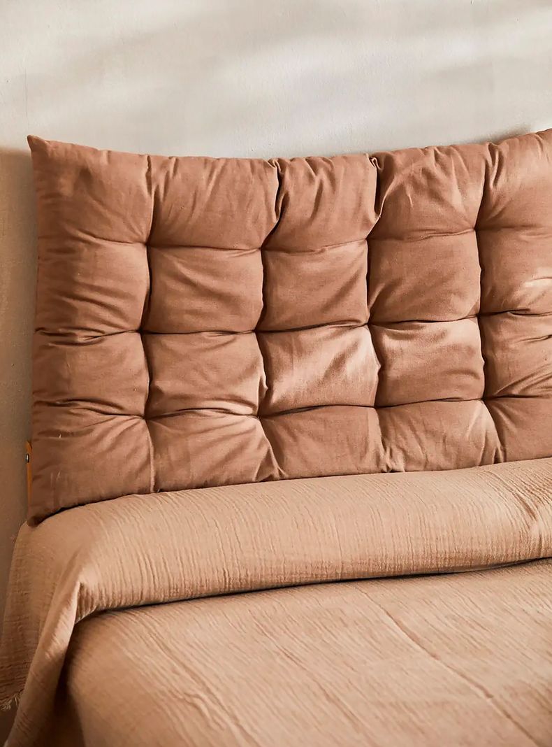 Respaldo de Cama Acolchado Gavema Piedra 60x150-1