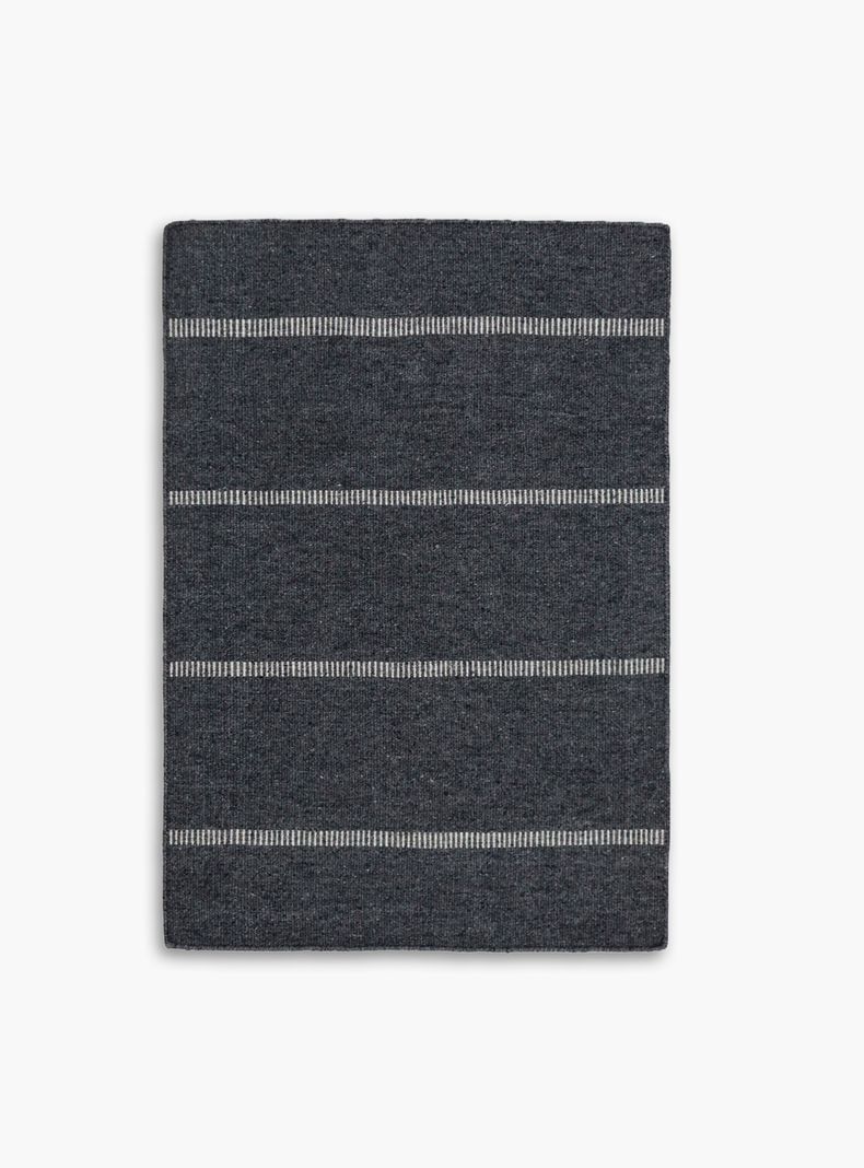 Bajada de Cama Aconcagua 60x90 Gris Oscuro