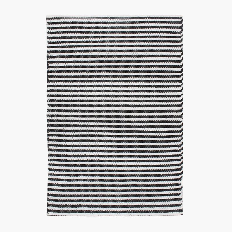 Alfombra Exterior Mallorca 200x300 Bco/Negro-0