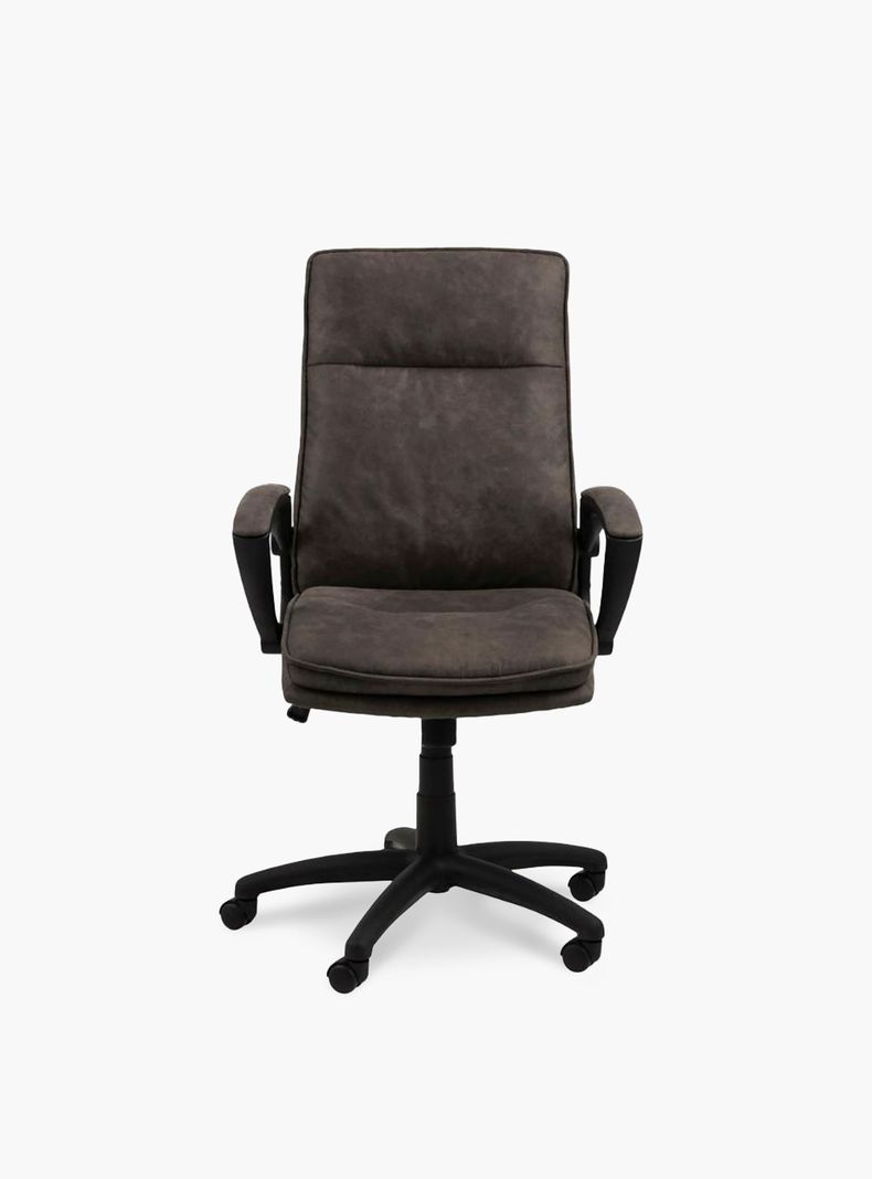 Silla Diseño Home Office York Gris Oscuro-0