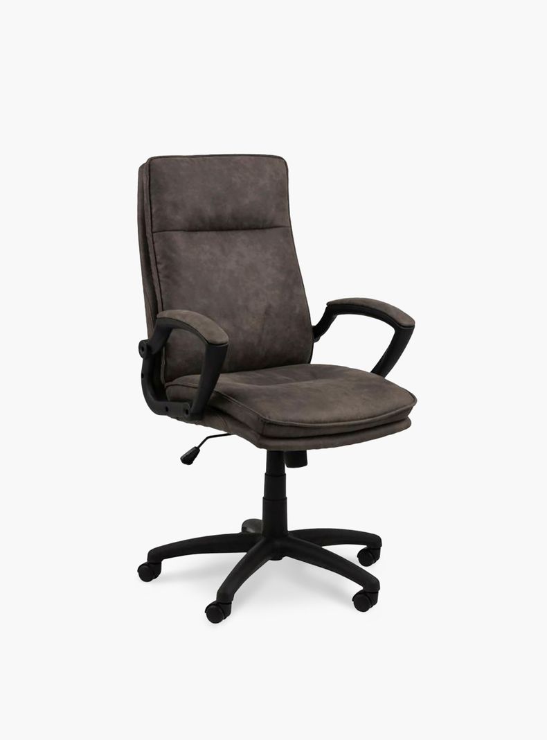 Silla Diseño Home Office York Gris Oscuro-2