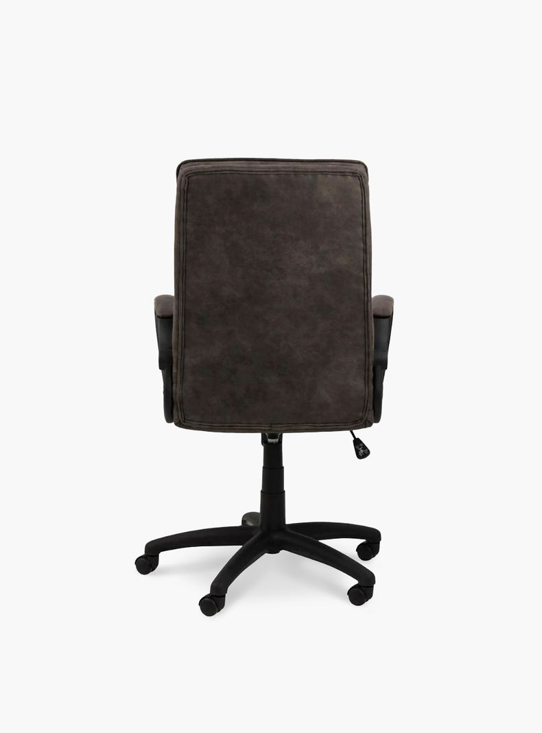 Silla Diseño Home Office York Gris Oscuro-4
