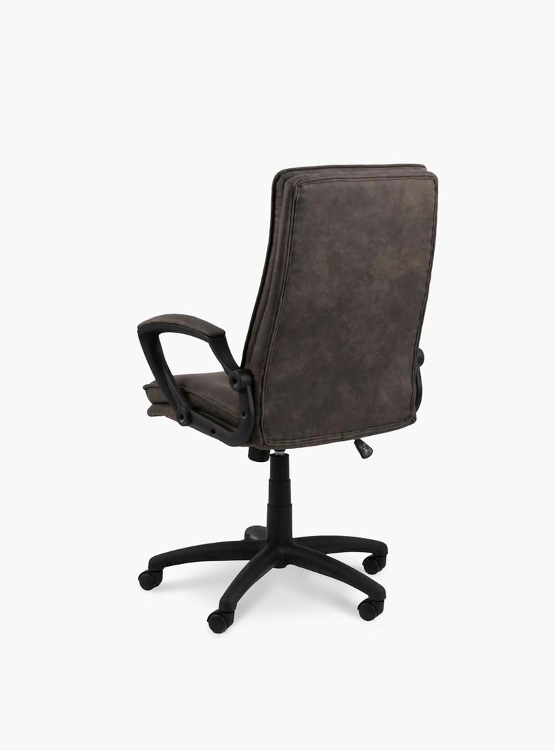 Silla Diseño Home Office York Gris Oscuro-5