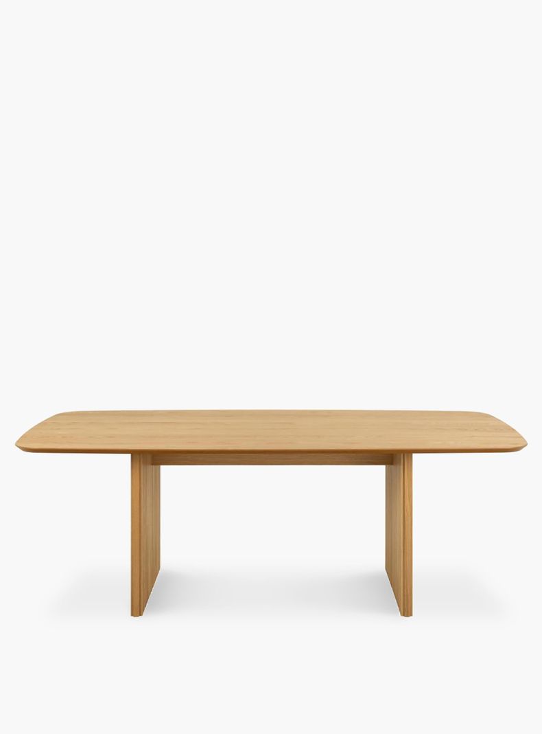 Mesa Comedor Chris Rectangular Natural Cafe