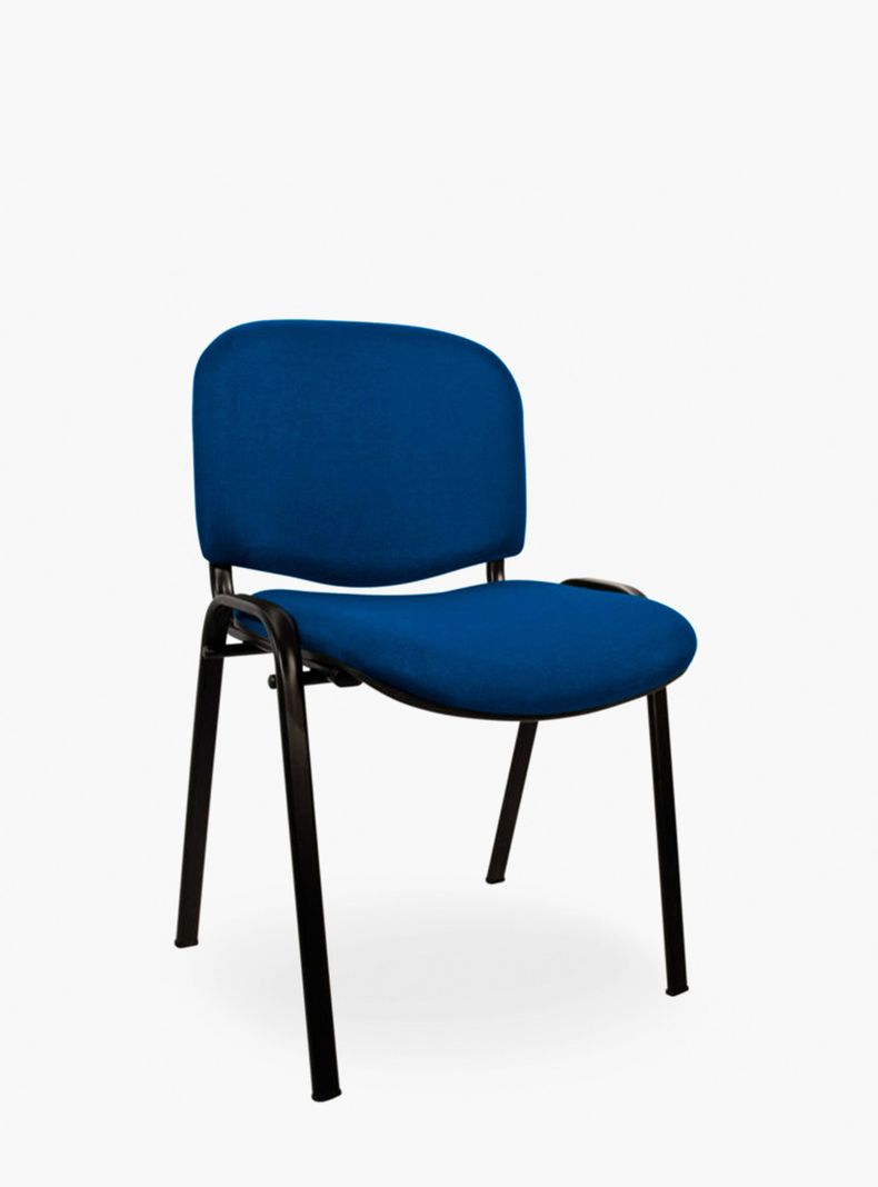 Silla Visita ISO Tapiz Azul-1