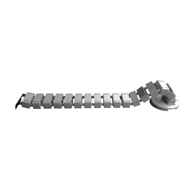 Pasacables Vertebra 80 Gris claro-0