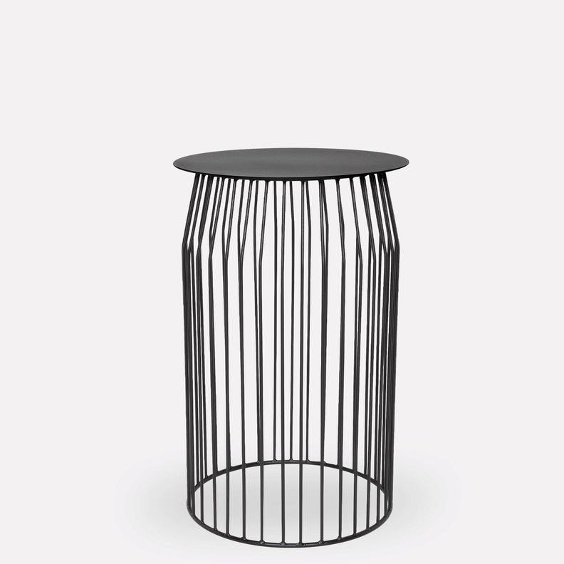 Mesa Lateral Wire DIAM 36 Negro