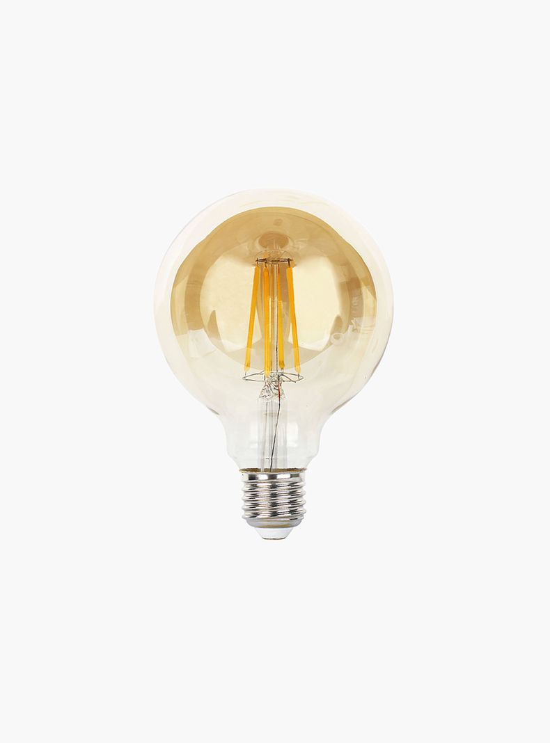 Ampolleta Led Globo Vintage Luz Cálida (E27 6W)-0