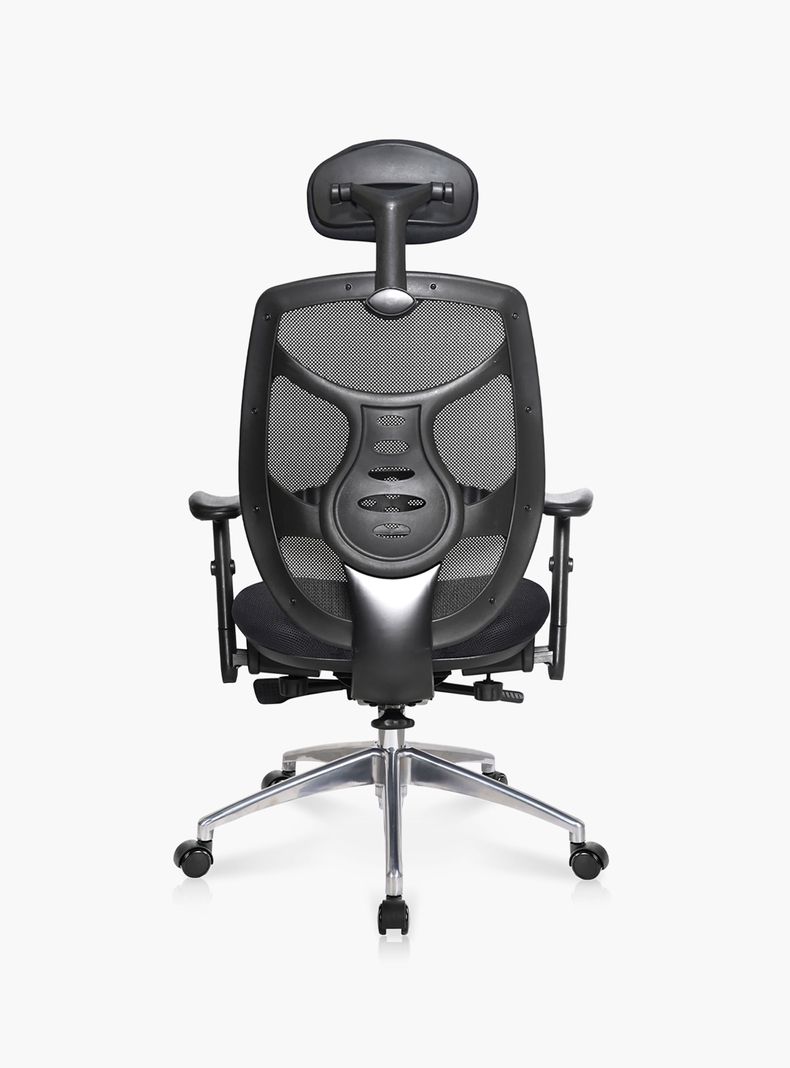Silla Oficina Identity Base Aluminio con cabecero-4